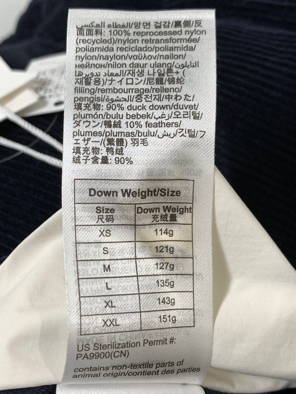 【中古品】【メンズ】 TOMMY HILFIGER トミーヒルフィガー コーデュロイ リバーシブル ベスト ダウンベスト ナイロンベスト 147-261024-ta-21-min サイズ：XL カラー：ネイビー/ホワイト 万代Net店