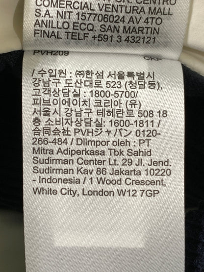 【中古品】【メンズ】 TOMMY HILFIGER トミーヒルフィガー コーデュロイ リバーシブル ベスト ダウンベスト ナイロンベスト 147-261024-ta-21-min サイズ：XL カラー：ネイビー/ホワイト 万代Net店