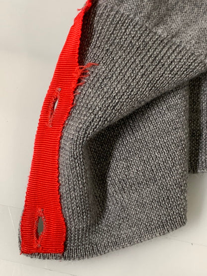 【現状渡し品】【レディース】 VIVIENNE WESTWOOD RED LABEL ヴィヴィアンウエストウッドレッドレーベル CARDIGAN カーディガン トップス 170-261027-hu-37-min サイズ：2 カラー：グレー 万代Net店