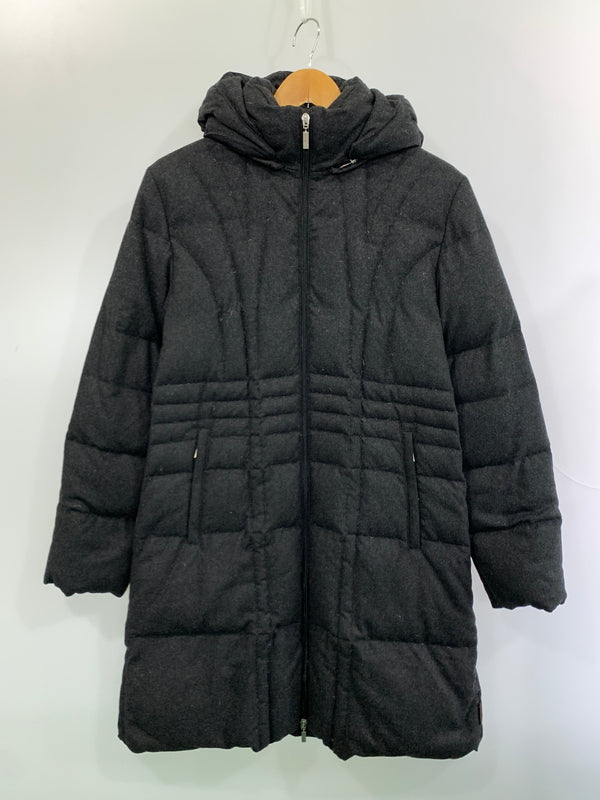 【中古品】【レディース】 MONCLER モンクレール 茶タグ DOWN COAT ダウンコート アウター 169-261027-jt-21-min サイズ：1 カラー：チャコールグレー 万代Net店