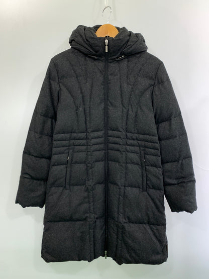 【中古品】【レディース】 MONCLER モンクレール 茶タグ DOWN COAT ダウンコート アウター 169-261027-jt-21-min サイズ：1 カラー：チャコールグレー 万代Net店