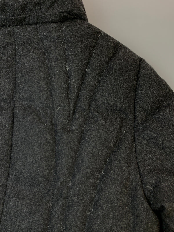 【中古品】【レディース】 MONCLER モンクレール 茶タグ DOWN COAT ダウンコート アウター 169-261027-jt-21-min サイズ：1 カラー：チャコールグレー 万代Net店