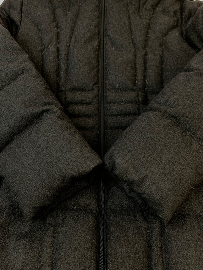【中古品】【レディース】 MONCLER モンクレール 茶タグ DOWN COAT ダウンコート アウター 169-261027-jt-21-min サイズ：1 カラー：チャコールグレー 万代Net店
