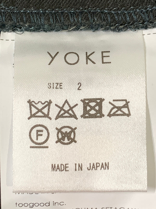 【中古品】【メンズ】 YOKE ヨーク YK22AW0383P-GP MILITARY WIDE EASY PANTS ミリタリーワイドパンツ イージーパンツ バルーンパンツ 151-261024-ta-09-min サイズ：2 カラー：グレイ 万代Net店