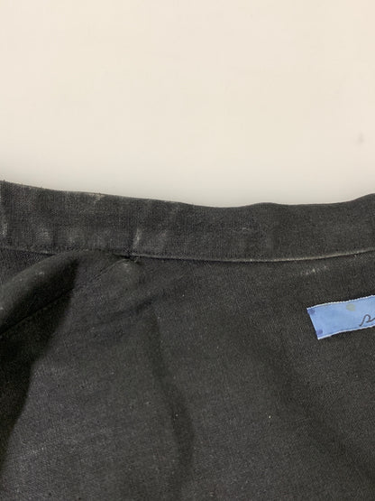 【中古品】【メンズ】 SEMOH セモ LS SILK SHIRT 24-1-03 ロングスリーブ シルク 長袖シャツ ノーカラー メンズ トップス 140-261029-em-03-min サイズ：1 カラー：ブラック 万代Net店