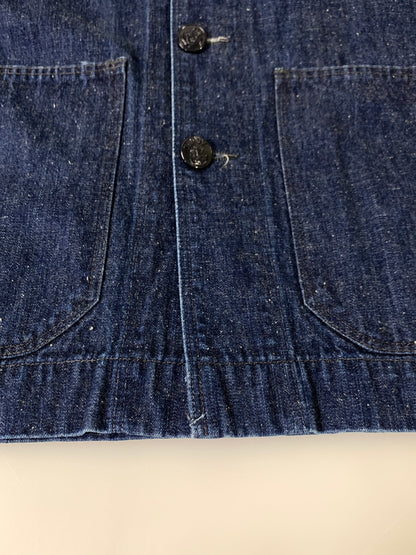 【中古品】【メンズ】 TCB JEANS ティーシービージーンズ USN DECK JACKET ダックジャケット ワークウェア アウター 145-261024-ta-18-min サイズ：サイズ不明 下記参照 カラー：ネイビー 万代Net店