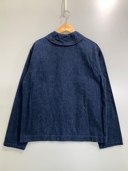 【中古品】【メンズ】 TCB JEANS ティーシービージーンズ USN DECK JACKET ダックジャケット ワークウェア アウター 145-261024-ta-18-min サイズ：サイズ不明 下記参照 カラー：ネイビー 万代Net店