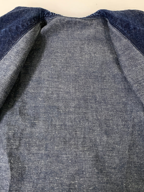 【中古品】【メンズ】 TCB JEANS ティーシービージーンズ USN DECK JACKET ダックジャケット ワークウェア アウター 145-261024-ta-18-min サイズ：サイズ不明 下記参照 カラー：ネイビー 万代Net店