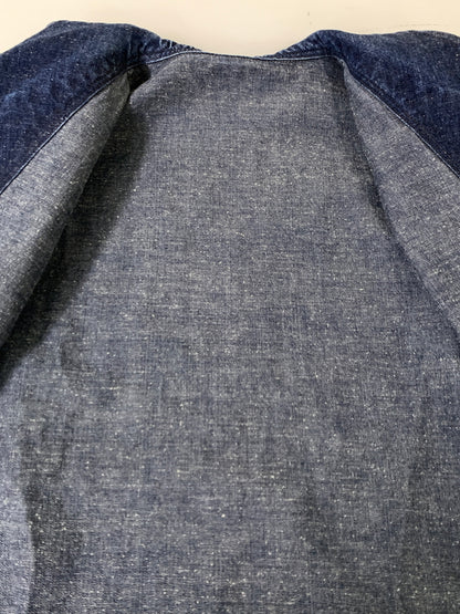 【中古品】【メンズ】 TCB JEANS ティーシービージーンズ USN DECK JACKET ダックジャケット ワークウェア アウター 145-261024-ta-18-min サイズ：サイズ不明 下記参照 カラー：ネイビー 万代Net店