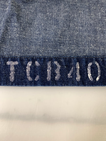 【中古品】【メンズ】 TCB JEANS ティーシービージーンズ USN DECK JACKET ダックジャケット ワークウェア アウター 145-261024-ta-18-min サイズ：サイズ不明 下記参照 カラー：ネイビー 万代Net店