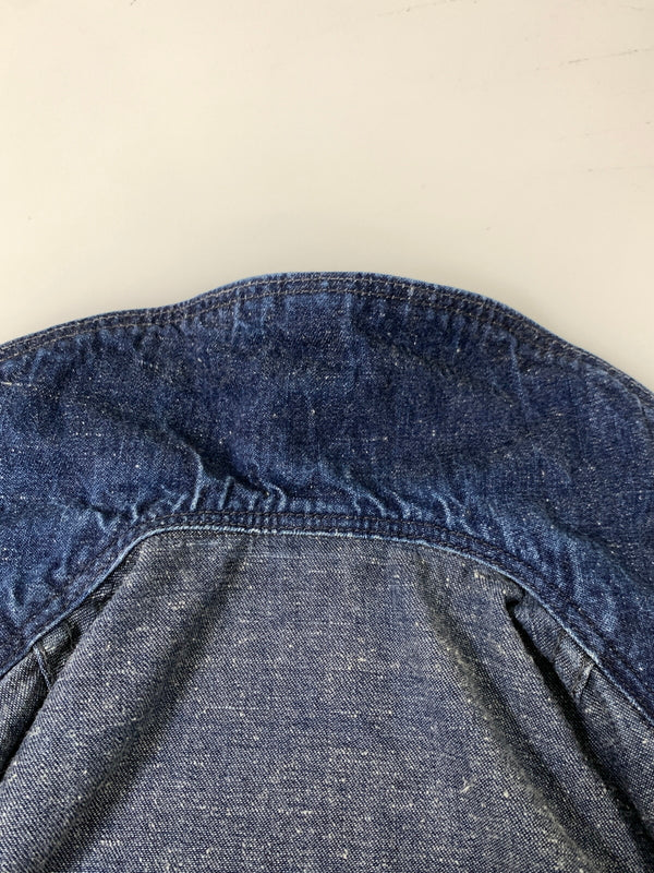 【中古品】【メンズ】 TCB JEANS ティーシービージーンズ USN DECK JACKET ダックジャケット ワークウェア アウター 145-261024-ta-18-min サイズ：サイズ不明 下記参照 カラー：ネイビー 万代Net店