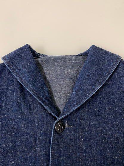 【中古品】【メンズ】 TCB JEANS ティーシービージーンズ USN DECK JACKET ダックジャケット ワークウェア アウター 145-261024-ta-18-min サイズ：サイズ不明 下記参照 カラー：ネイビー 万代Net店
