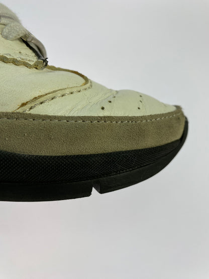 【中古品】【メンズ】 DSQUARED2 ディースクエアード レザー スニーカー 靴 シューズ 163-261026-hu-15-min サイズ：39 1/2 カラー：ホワイト/ブラック 万代Net店