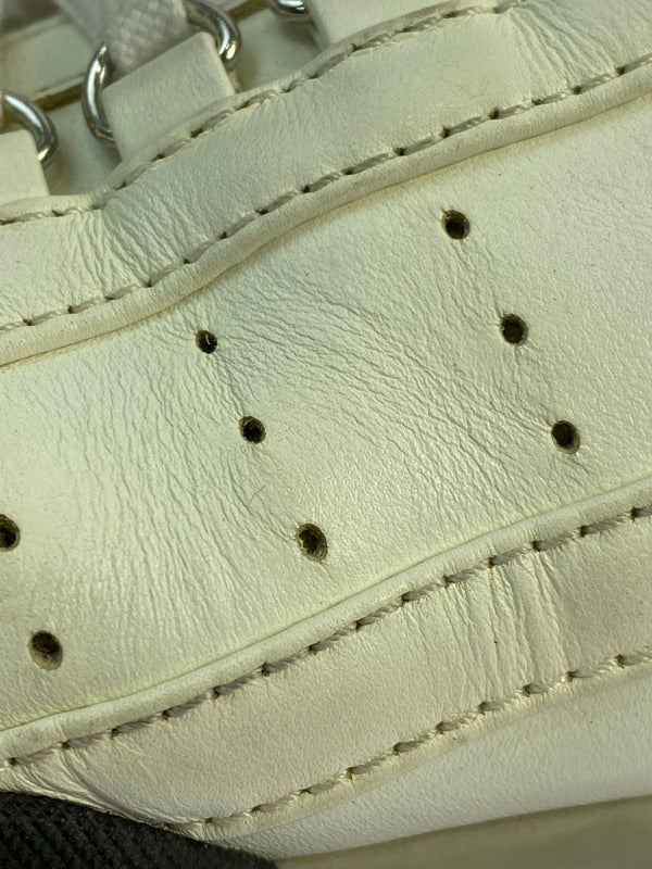 【中古品】【メンズ】 DSQUARED2 ディースクエアード ロゴ刺繍 厚底 ローカット スニーカー 靴 シューズ 162-261026-hu-11-min サイズ：39 1/2 カラー：クリーム系 万代Net店
