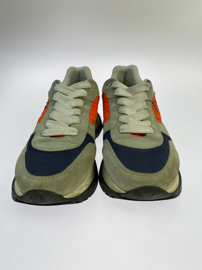 【中古品】【メンズ】 DSQUARED2 ディースクエアード ローカット スニーカー 靴 シューズ 163-261026-hu-14-min サイズ：40 カラー：グレー/オレンジ/ネイビー 万代Net店