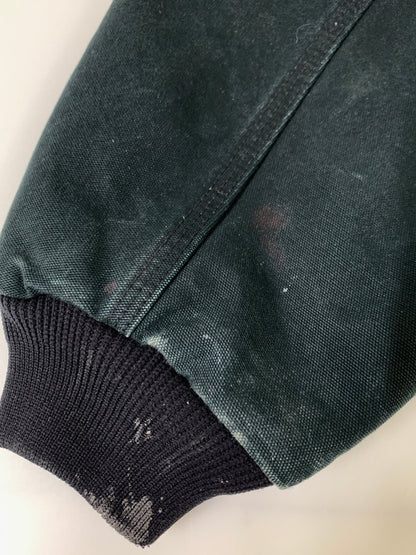 【現状渡し品】【メンズ】 CARHARTT カーハート ACTIVE JACKET アクティブ ジャケット ジップアップ アウター 146-261028-hu-20-min サイズ：3XL カラー：ブラック 万代Net店