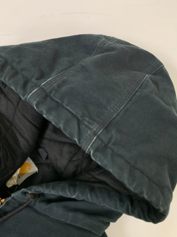【現状渡し品】【メンズ】 CARHARTT カーハート ACTIVE JACKET アクティブ ジャケット ジップアップ アウター 146-261028-hu-20-min サイズ：3XL カラー：ブラック 万代Net店