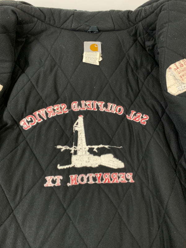 【現状渡し品】【メンズ】 CARHARTT カーハート ACTIVE JACKET アクティブ ジャケット ジップアップ アウター 146-261028-hu-20-min サイズ：3XL カラー：ブラック 万代Net店