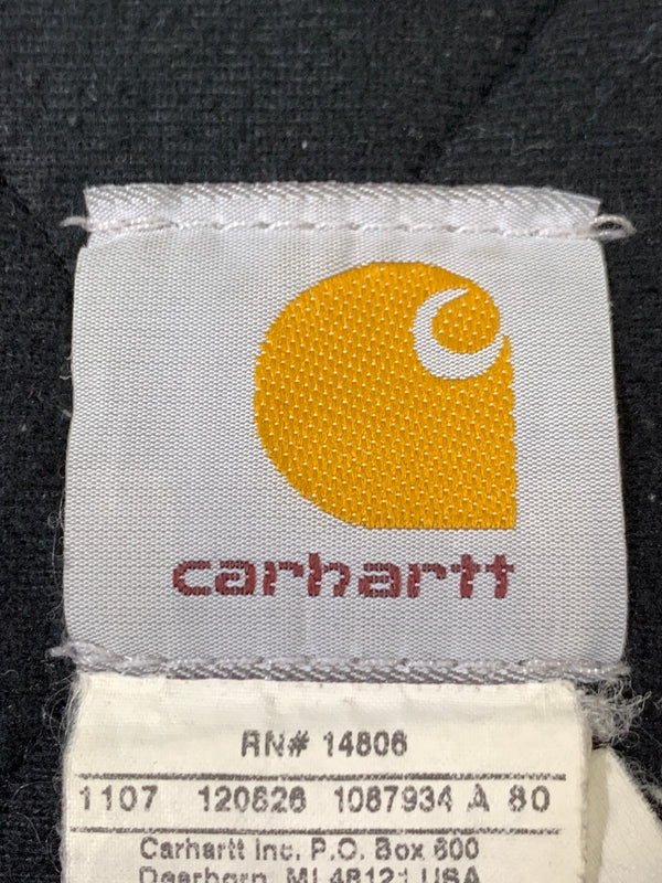 【現状渡し品】【メンズ】 CARHARTT カーハート ACTIVE JACKET アクティブ ジャケット ジップアップ アウター 146-261028-hu-20-min サイズ：3XL カラー：ブラック 万代Net店