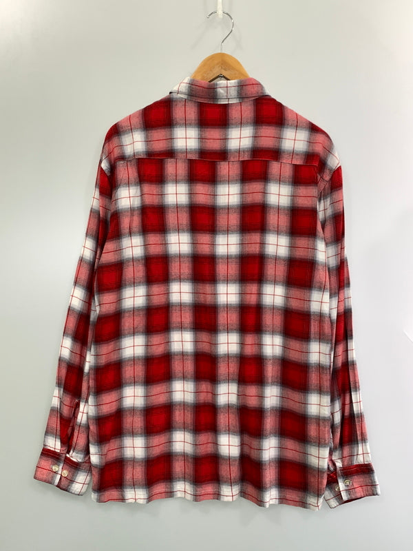 【中古品】【メンズ】 PENNYS TOWNCRAFT ペニーズ タウンクラフト 60S PLAID LS SHIRT 60年代 プレイド ロング スリーブ シャツ ヴィンテージ 長袖シャツ 146-261028-hu-34-min サイズ：表記なしのため不明 カラー：レッド（チェック） 万代Net店
