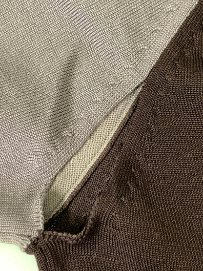 【ジャンク品】【メンズ】 CALVIN KLEIN カルバンクライン SWEATER セーター ニット トップス 141-261027-hu-38-min サイズ：タグなしのため不明 カラー：パープル系 万代Net店