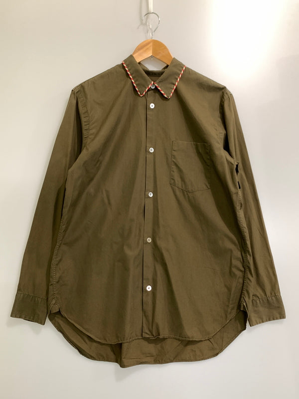 【中古品】【メンズ】 UNDERCOVER アンダーカバー 98SS ゲバラ期 LS SHIRT ロング スリーブ シャツ 長袖シャツ トップス 140-261028-hu-08-min サイズ：M カラー：ブラウン系 万代Net店