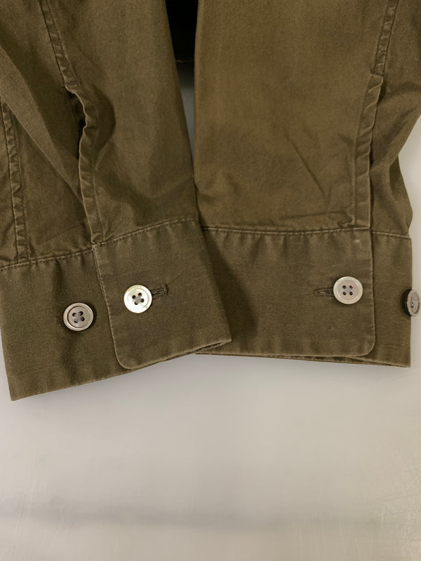 【中古品】【メンズ】 UNDERCOVER アンダーカバー 98SS ゲバラ期 LS SHIRT ロング スリーブ シャツ 長袖シャツ トップス 140-261028-hu-08-min サイズ：M カラー：ブラウン系 万代Net店
