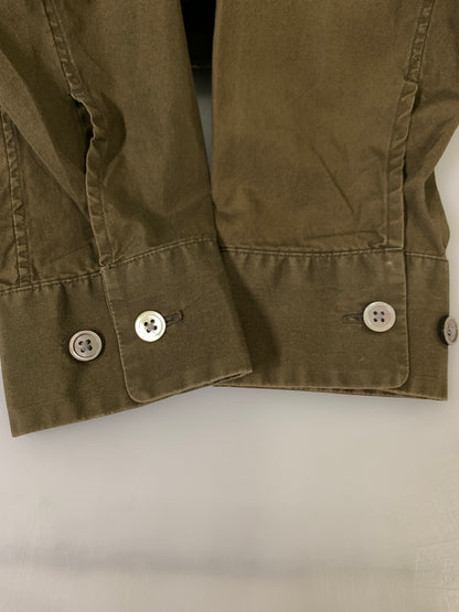 【中古品】【メンズ】 UNDERCOVER アンダーカバー 98SS ゲバラ期 LS SHIRT ロング スリーブ シャツ 長袖シャツ トップス 140-261028-hu-08-min サイズ：M カラー：ブラウン系 万代Net店
