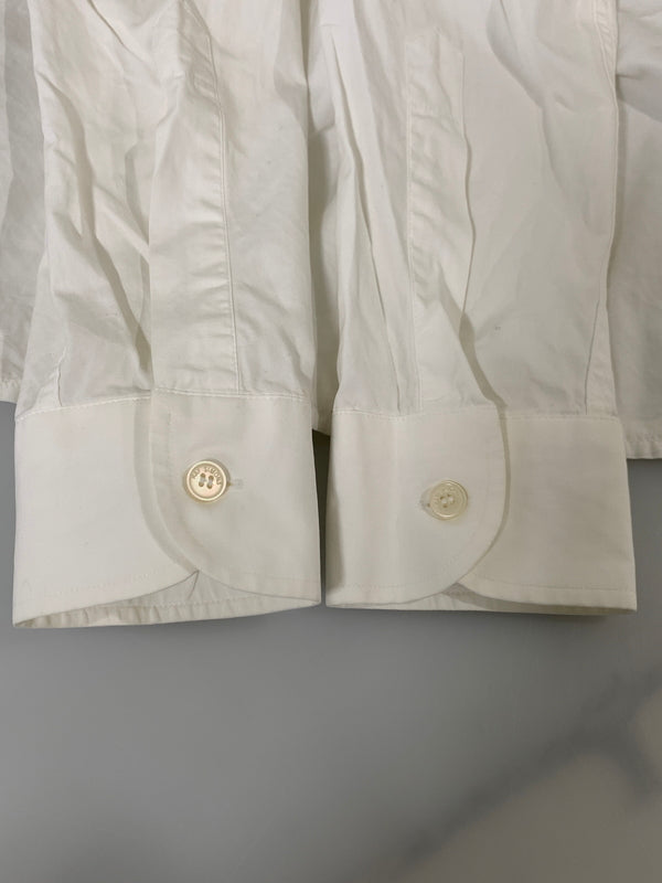 【現状渡し品】【メンズ】 RAF SIMONS ラフシモンズ 09AW REGULAR SHIRT レギュラーシャツ 長袖シャツ ロングスリーブシャツ 141-261024-ta-05-min サイズ：46 カラー：ホワイト 万代Net店