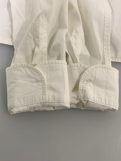 【現状渡し品】【メンズ】 RAF SIMONS ラフシモンズ 09AW REGULAR SHIRT レギュラーシャツ 長袖シャツ ロングスリーブシャツ 141-261024-ta-05-min サイズ：46 カラー：ホワイト 万代Net店