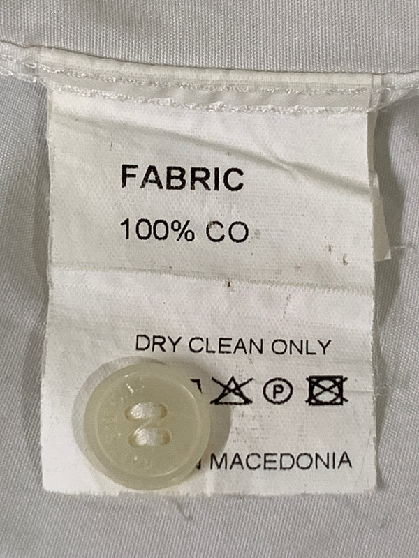 【現状渡し品】【メンズ】 RAF SIMONS ラフシモンズ 09AW REGULAR SHIRT レギュラーシャツ 長袖シャツ ロングスリーブシャツ 141-261024-ta-05-min サイズ：46 カラー：ホワイト 万代Net店