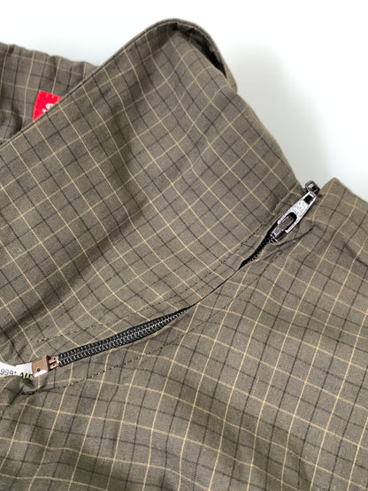 【中古品】【メンズ】 UNDERCOVER アンダーカバー 98-99AW EXCHANGE期 SMALL PARTS LS SHIRT スモール パーツ ロング スリーブ シャツ 長袖シャツ トップス 140-261028-hu-16-min カラー：ブラウン系（チェック柄） 万代Net店