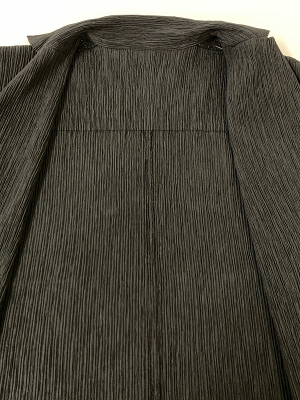 【中古品】【レディース】 ISSEY MIYAKE イッセイミヤケ PLEATS PLEASE プリーツ プリーズ IM12FD925 JACKET プリーツジャケット テーラードジャケット アウター 169-261024-ta-16-min サイズ：2 カラー：ブラック 万代Net店