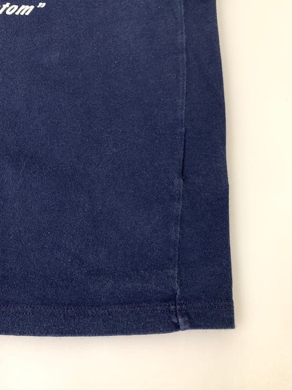 【中古品】【メンズ】 MAISON MARTIN MARGIELA メゾン マルタン マルジェラ 11AW DOCKING TEE ドッキング ティー 半袖 Tシャツ ショートスリーブ 141-261028-hu-14-min サイズ：44 カラー：ネイビー 万代Net店