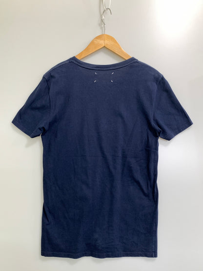 【中古品】【メンズ】 MAISON MARTIN MARGIELA メゾン マルタン マルジェラ 11AW DOCKING TEE ドッキング ティー 半袖 Tシャツ ショートスリーブ 141-261028-hu-14-min サイズ：44 カラー：ネイビー 万代Net店