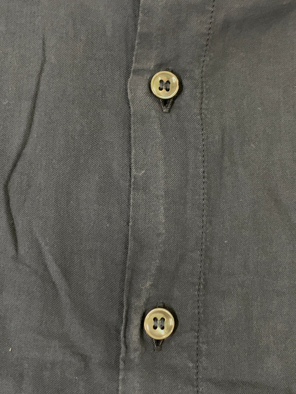 【中古品】【メンズ】 MAISON MARTIN MARGIELA メゾンマルタンマルジェラ S S SHIRT 半袖シャツ ショートスリーブシャツ 141-261024-ta-08-min サイズ：44 カラー：ネイビー 万代Net店
