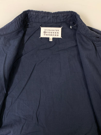 【中古品】【メンズ】 MAISON MARTIN MARGIELA メゾンマルタンマルジェラ S S SHIRT 半袖シャツ ショートスリーブシャツ 141-261024-ta-08-min サイズ：44 カラー：ネイビー 万代Net店