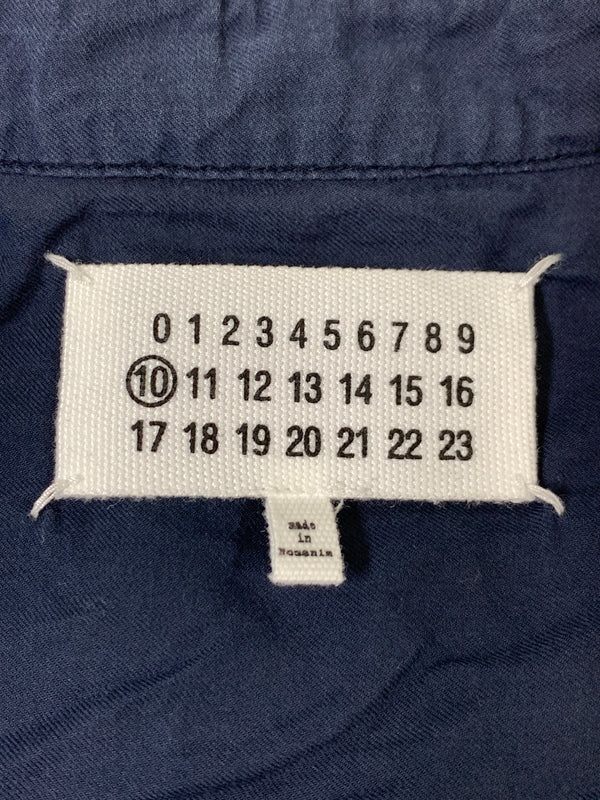 【中古品】【メンズ】 MAISON MARTIN MARGIELA メゾンマルタンマルジェラ S S SHIRT 半袖シャツ ショートスリーブシャツ 141-261024-ta-08-min サイズ：44 カラー：ネイビー 万代Net店