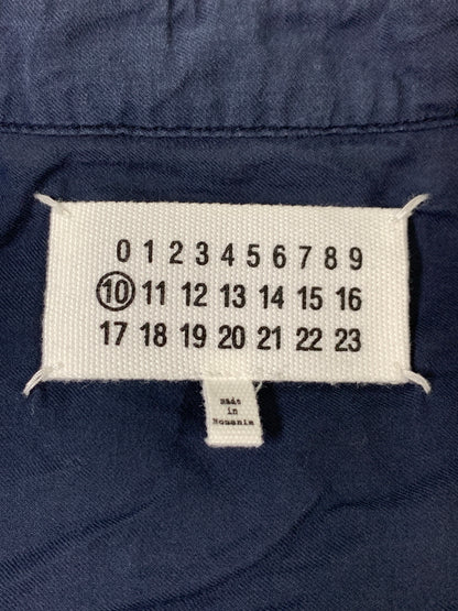 【中古品】【メンズ】 MAISON MARTIN MARGIELA メゾンマルタンマルジェラ S S SHIRT 半袖シャツ ショートスリーブシャツ 141-261024-ta-08-min サイズ：44 カラー：ネイビー 万代Net店