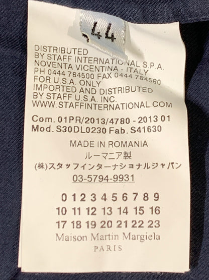 【中古品】【メンズ】 MAISON MARTIN MARGIELA メゾンマルタンマルジェラ S S SHIRT 半袖シャツ ショートスリーブシャツ 141-261024-ta-08-min サイズ：44 カラー：ネイビー 万代Net店
