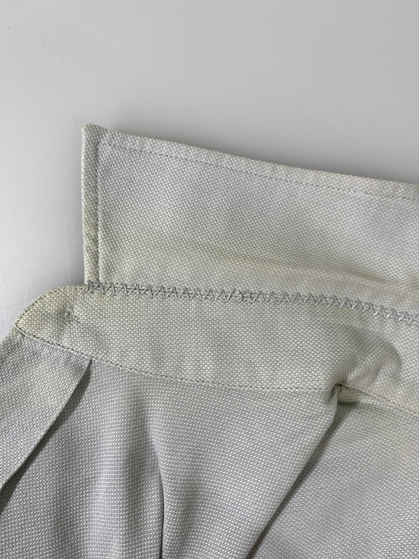 【現状渡し品】【メンズ】 MAISON MARTIN MARGIELA メゾン マルタンマルジェラ S30DL0277 LS COTTON SHIRT 長袖シャツ ロングスリーブシャツ 141-261024-ta-03-min サイズ：44 カラー：グレー系 万代Net店