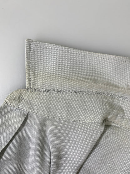 【現状渡し品】【メンズ】 MAISON MARTIN MARGIELA メゾン マルタンマルジェラ S30DL0277 LS COTTON SHIRT 長袖シャツ ロングスリーブシャツ 141-261024-ta-03-min サイズ：44 カラー：グレー系 万代Net店