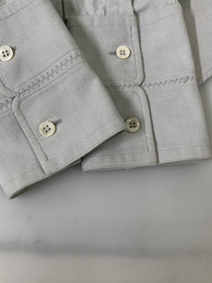 【現状渡し品】【メンズ】 MAISON MARTIN MARGIELA メゾン マルタンマルジェラ S30DL0277 LS COTTON SHIRT 長袖シャツ ロングスリーブシャツ 141-261024-ta-03-min サイズ：44 カラー：グレー系 万代Net店