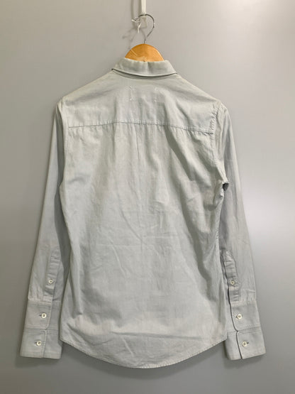 【現状渡し品】【メンズ】 MAISON MARTIN MARGIELA メゾン マルタンマルジェラ S30DL0277 LS COTTON SHIRT 長袖シャツ ロングスリーブシャツ 141-261024-ta-03-min サイズ：44 カラー：グレー系 万代Net店