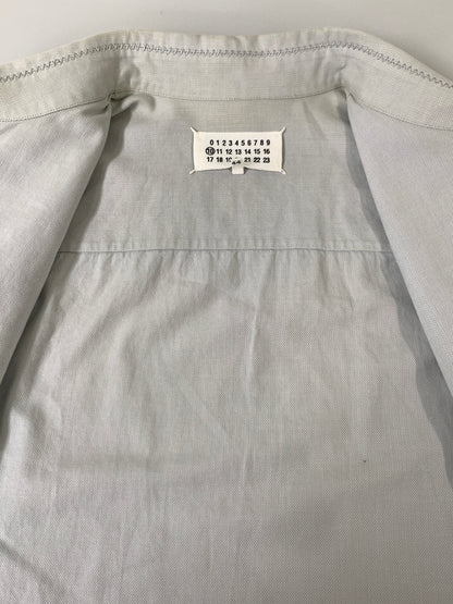 【現状渡し品】【メンズ】 MAISON MARTIN MARGIELA メゾン マルタンマルジェラ S30DL0277 LS COTTON SHIRT 長袖シャツ ロングスリーブシャツ 141-261024-ta-03-min サイズ：44 カラー：グレー系 万代Net店