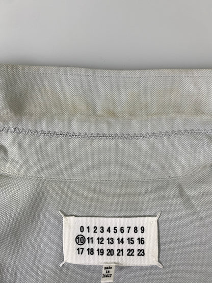 【現状渡し品】【メンズ】 MAISON MARTIN MARGIELA メゾン マルタンマルジェラ S30DL0277 LS COTTON SHIRT 長袖シャツ ロングスリーブシャツ 141-261024-ta-03-min サイズ：44 カラー：グレー系 万代Net店