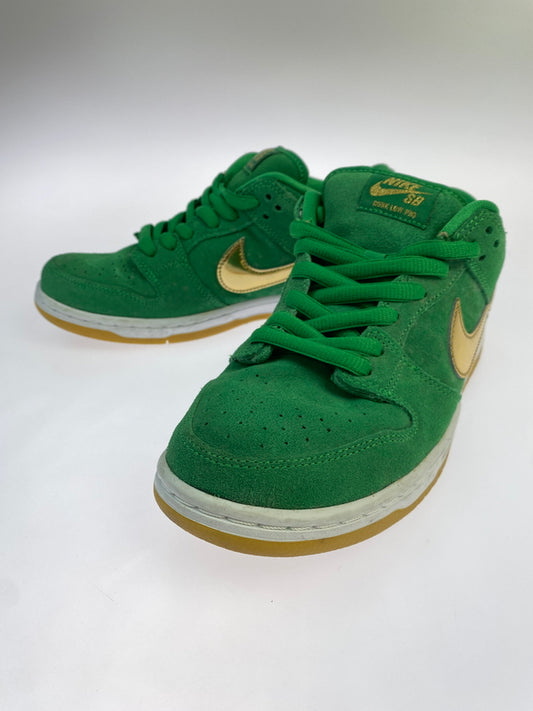 【中古品】【メンズ】 NIKE ナイキ SB DUNK LOW SBダンクロウ BQ6817-303 靴 シューズ スニーカー 160-261026-hu-07-min カラー：グリーン/ゴールド 万代Net店