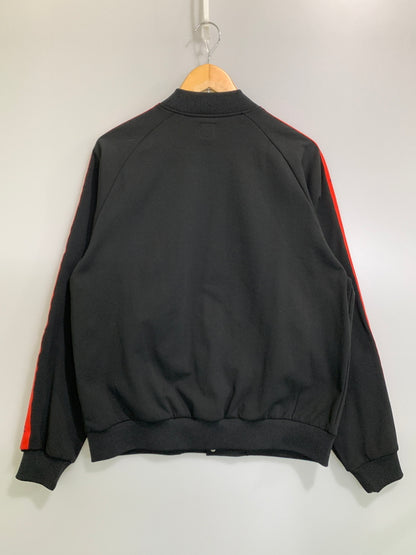 【中古品】【メンズ】 HUMAN MADE ヒューマンメード TRACK JACKET トラックジャケット アウター トップス 142-261024-ta-10-min サイズ：XL カラー：ブラック/レッド 万代Net店