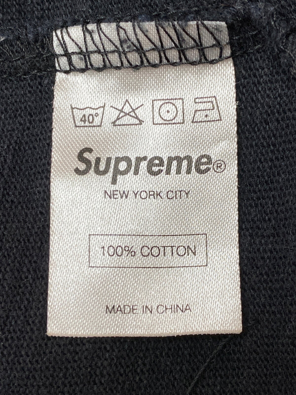 【中古品】【メンズ】 SUPREME シュプリーム LOGO TANKTOP ロゴ タンクトップ メンズ トップス 149-261030-em-48-min サイズ：Ｌ カラー：ブラック 万代Net店