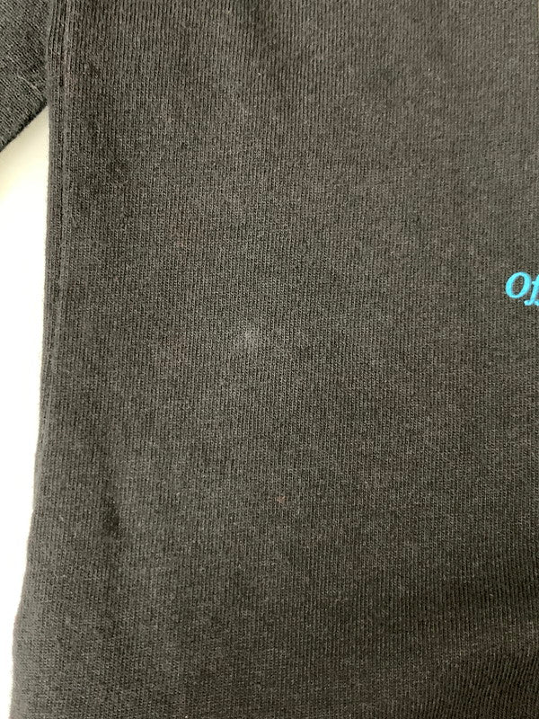 【中古品】【メンズ】 OFF-WHITE オフホワイト GRADATION ARROW LS TEE グラデーションアロー ロングスリーブ Tシャツ 長袖 トップス 142-261027-hu-32-min サイズ：L カラー：ブラック 万代Net店